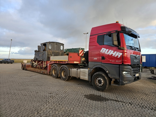 Abb.: Gute Fahrt Klärchen und ein bisschen Erholung übers verlängerte Wochenende!