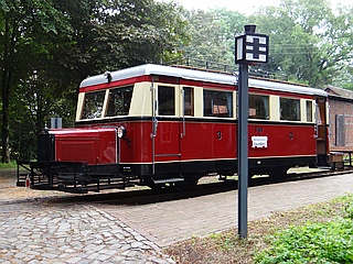 Abb.: Triebwagen T41 in Heiligenberg