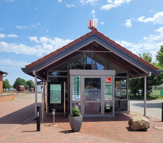 Pic.: TourismusService Bruchhausen-Vilsen at the station of the Museum-Railway
