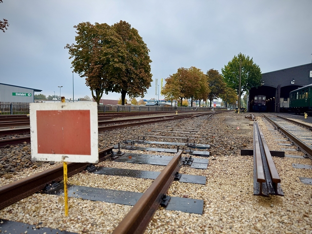 Abb.: Eine Weiche im Bahnhof Bruchhausen-Vilsen stand zur Erneuerung an.