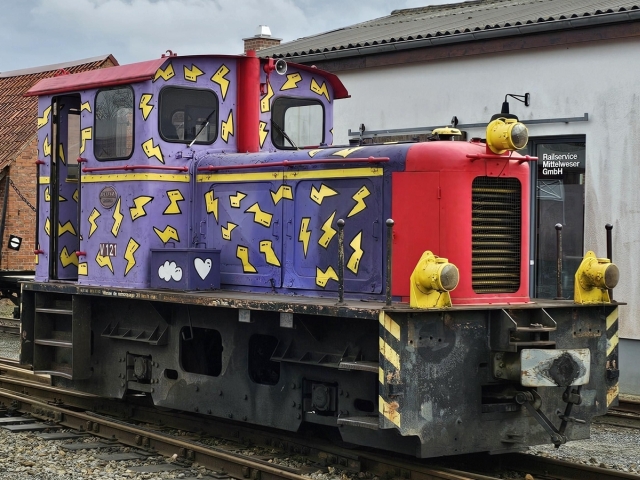 Lokomotive V 121, Photo: Regine Meier