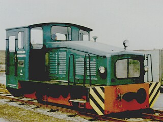 Lokomotive V 2 noch auf Spiekeroog, Photo: Günther Poppe, Bremen